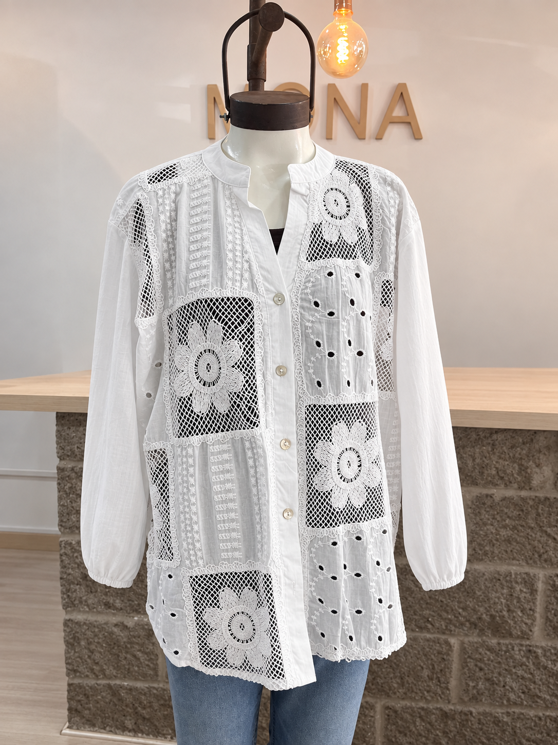 Camisa Bordada Úrsula