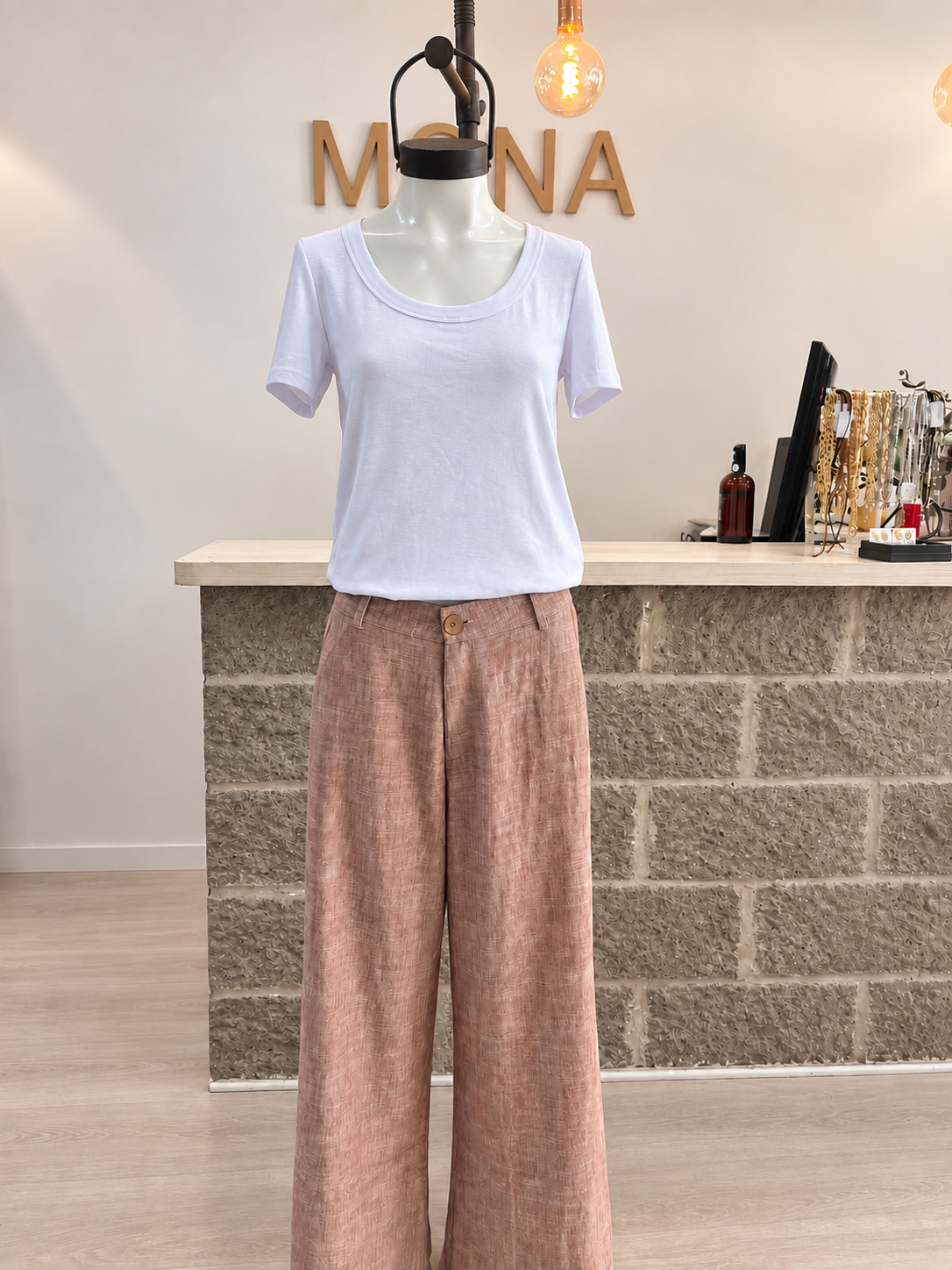 Pantalón Lino Recto Úrsula
