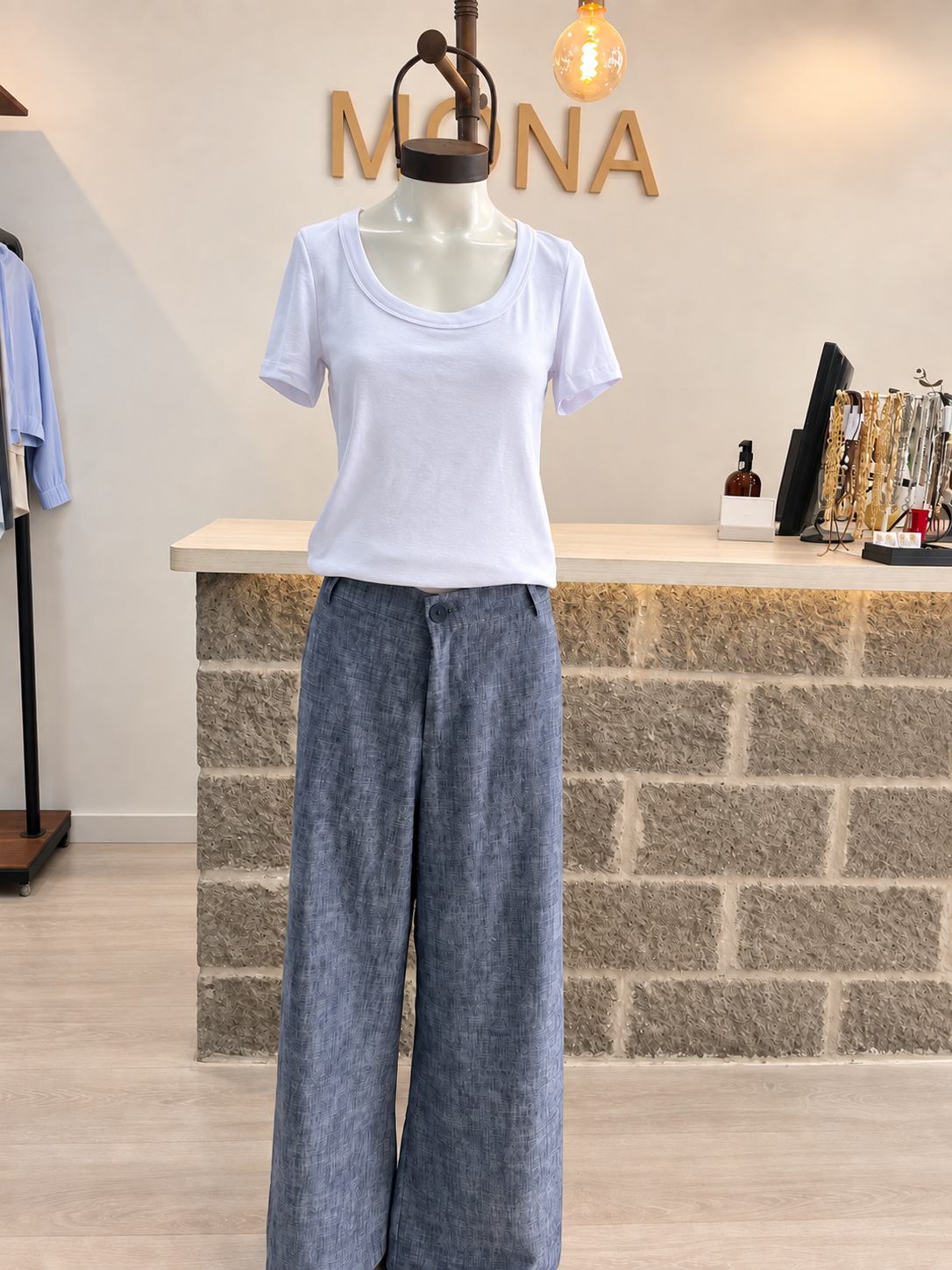 Pantalón Lino Recto Úrsula