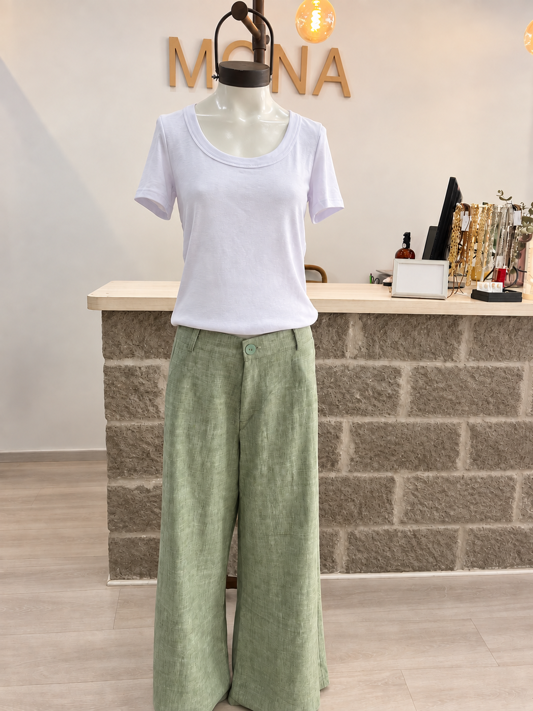 Pantalón Lino Recto Úrsula