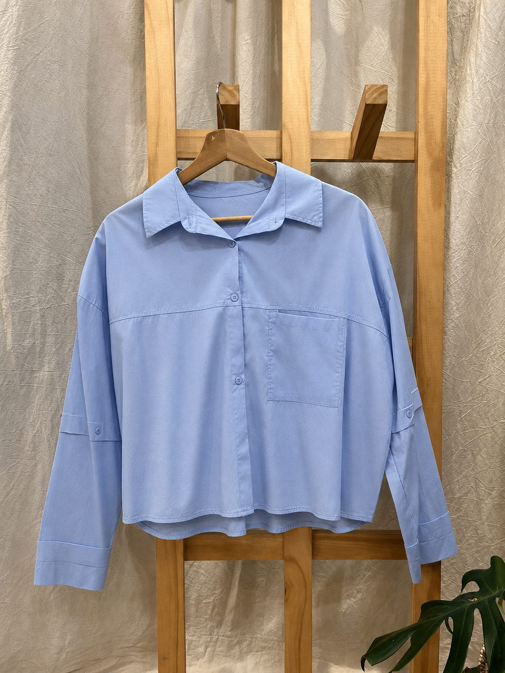 Camisa Poplin Corta - imagen 2