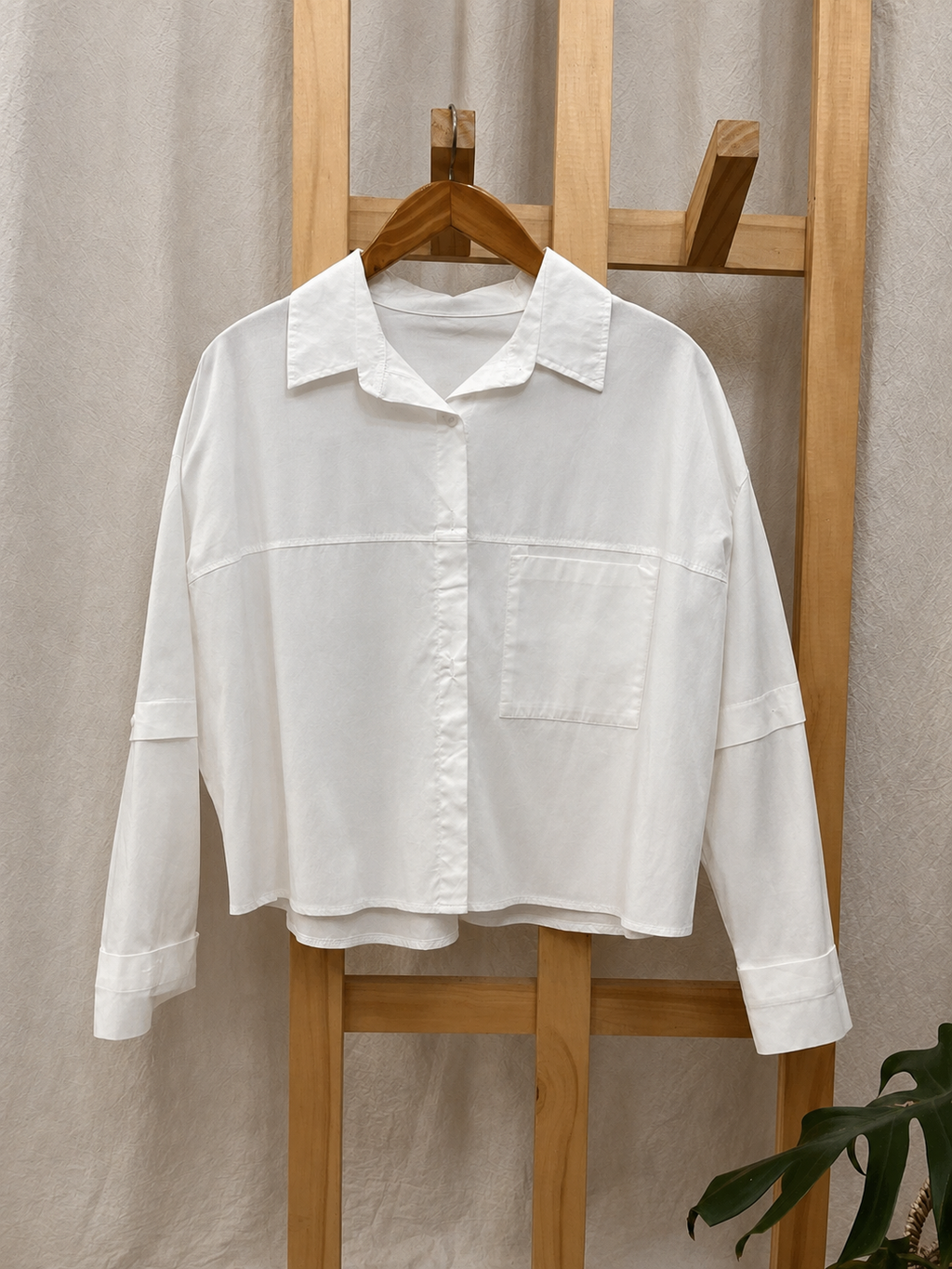 Camisa Poplin Corta - imagen 3