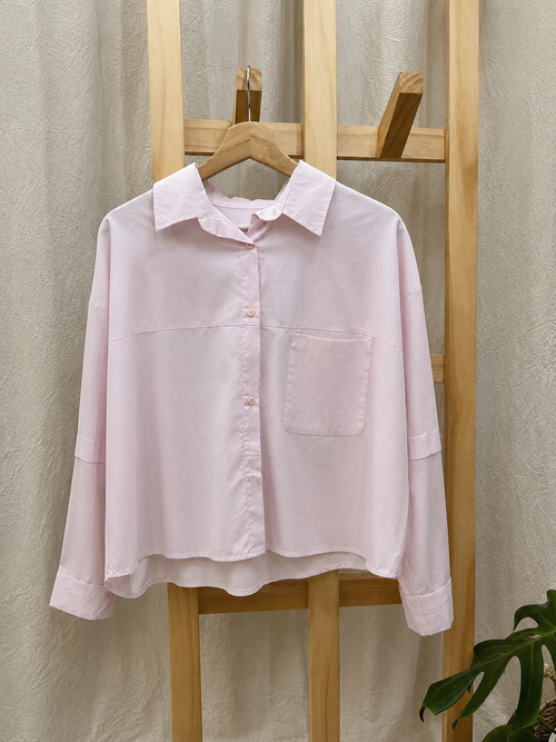 Camisa Poplin Corta